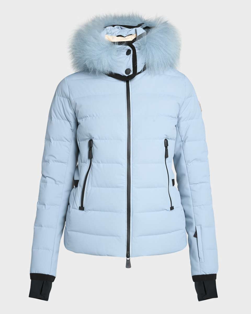 Lamoura Puffer Jacket with Shearling Tri